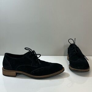 Ecco Sartorelle 25 Tailored Tie Oxford Shoes Size 6